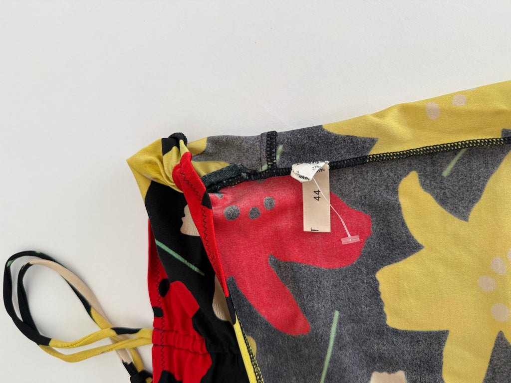 YSL one-piece swimwear flowers