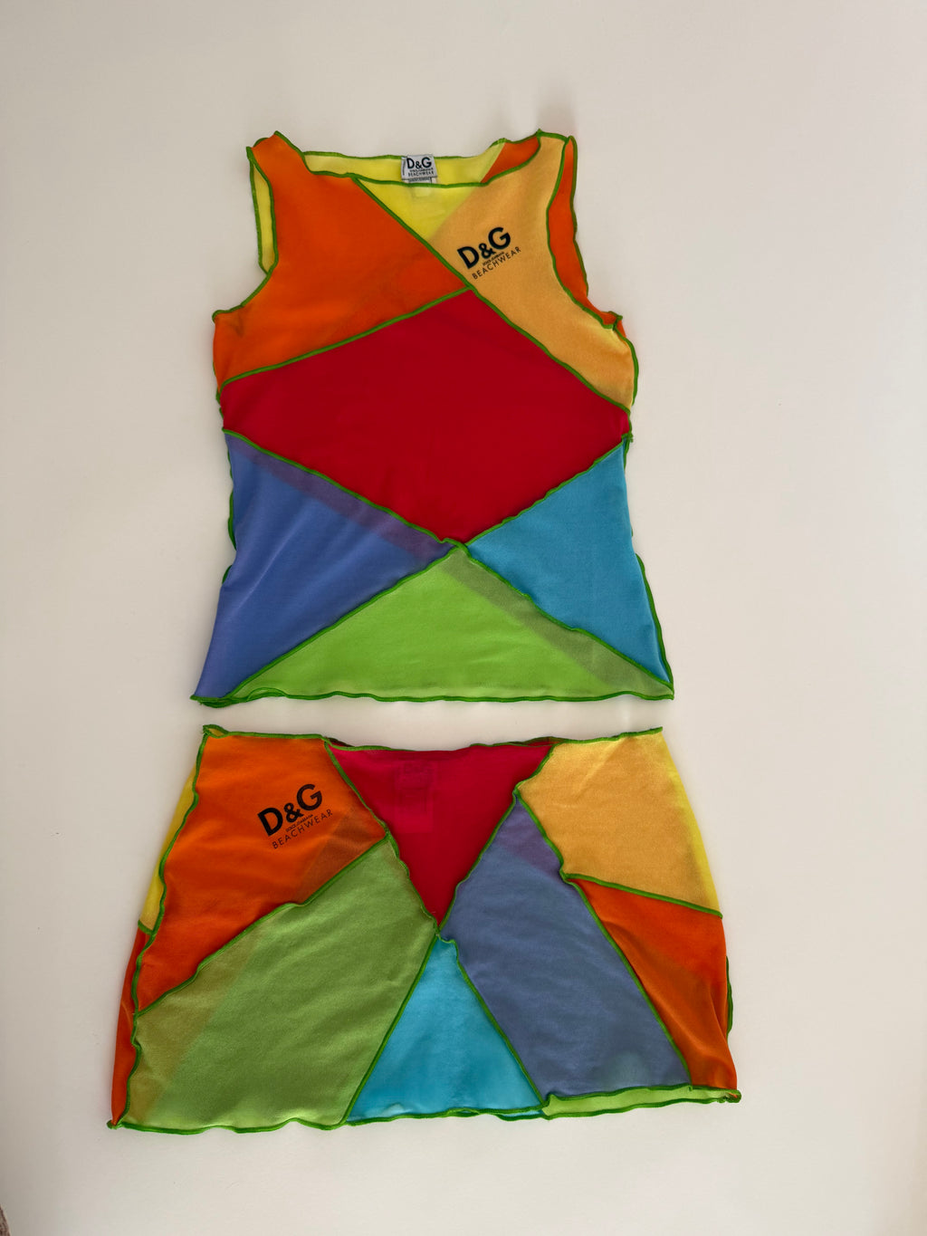 D&g rainbow Halsey set