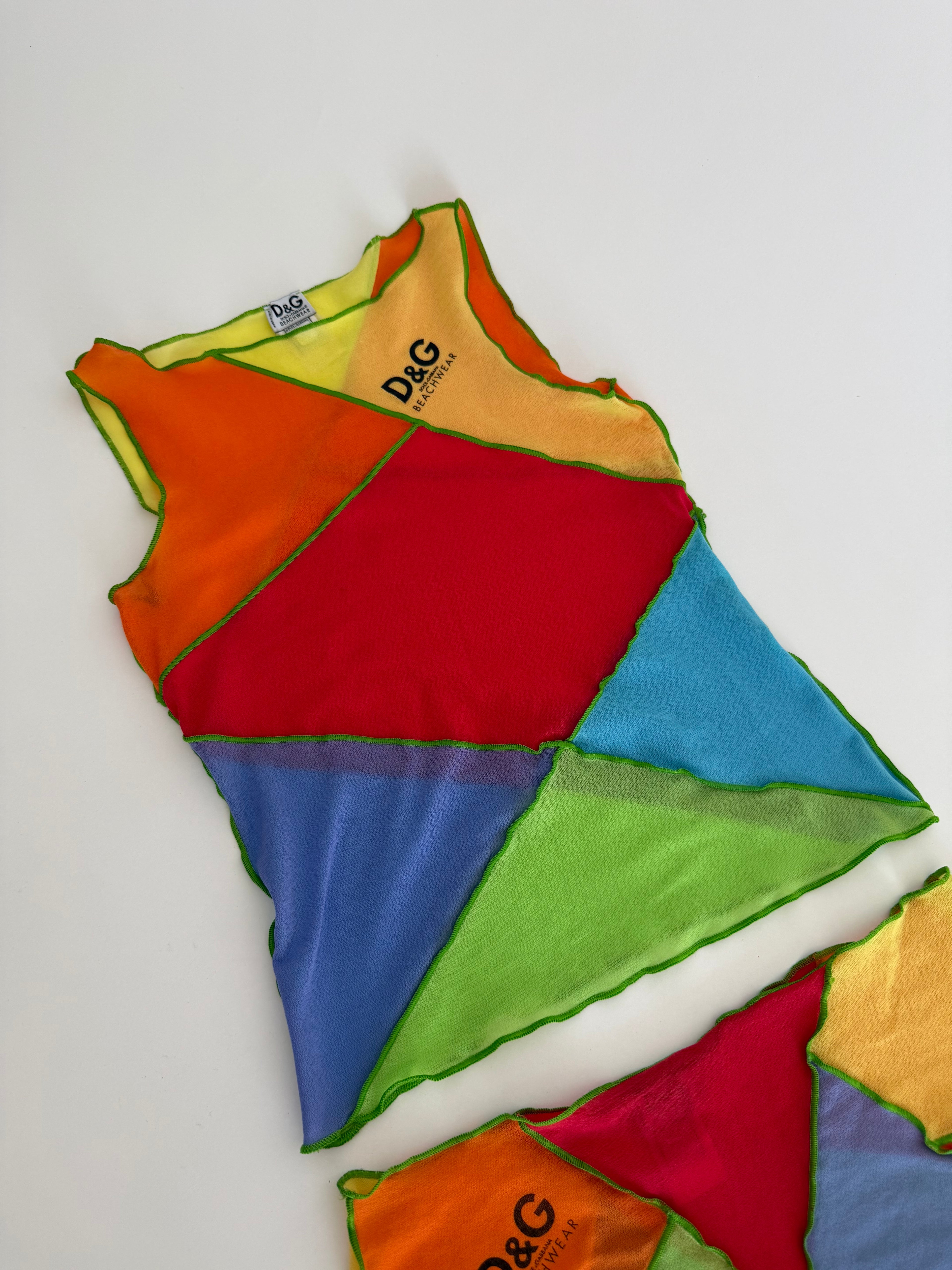 D&g rainbow Halsey set