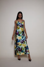 Mariella Burani 90s maxi dress