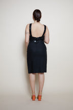 Albert Nipon mini black dress