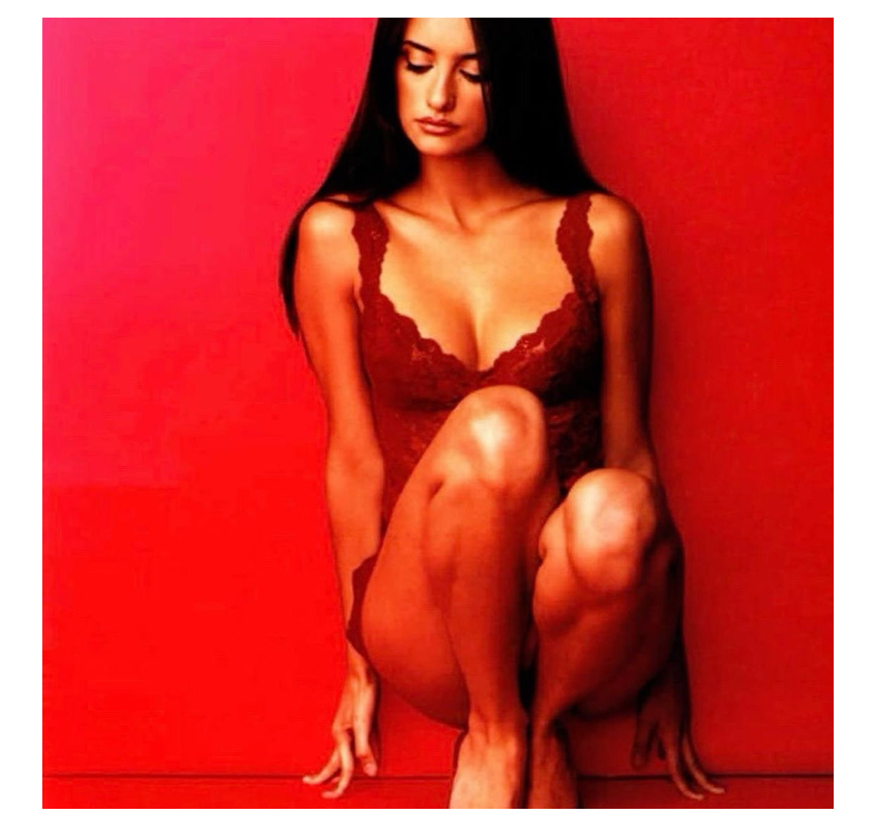 La Perla lingerie slipdress 90s