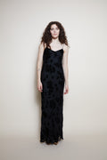 Ralph Lauren silk evening dress