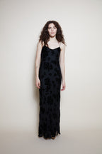 Ralph Lauren silk evening dress