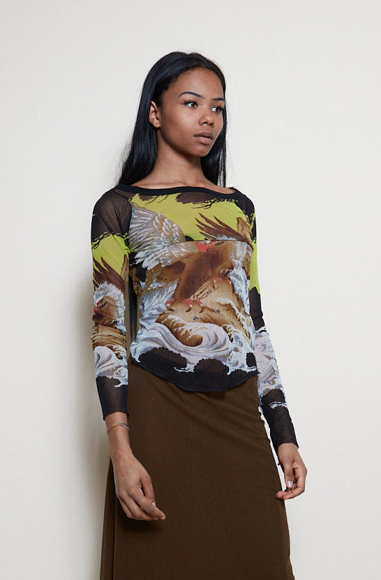 Jean Paul Gaultier eagle top