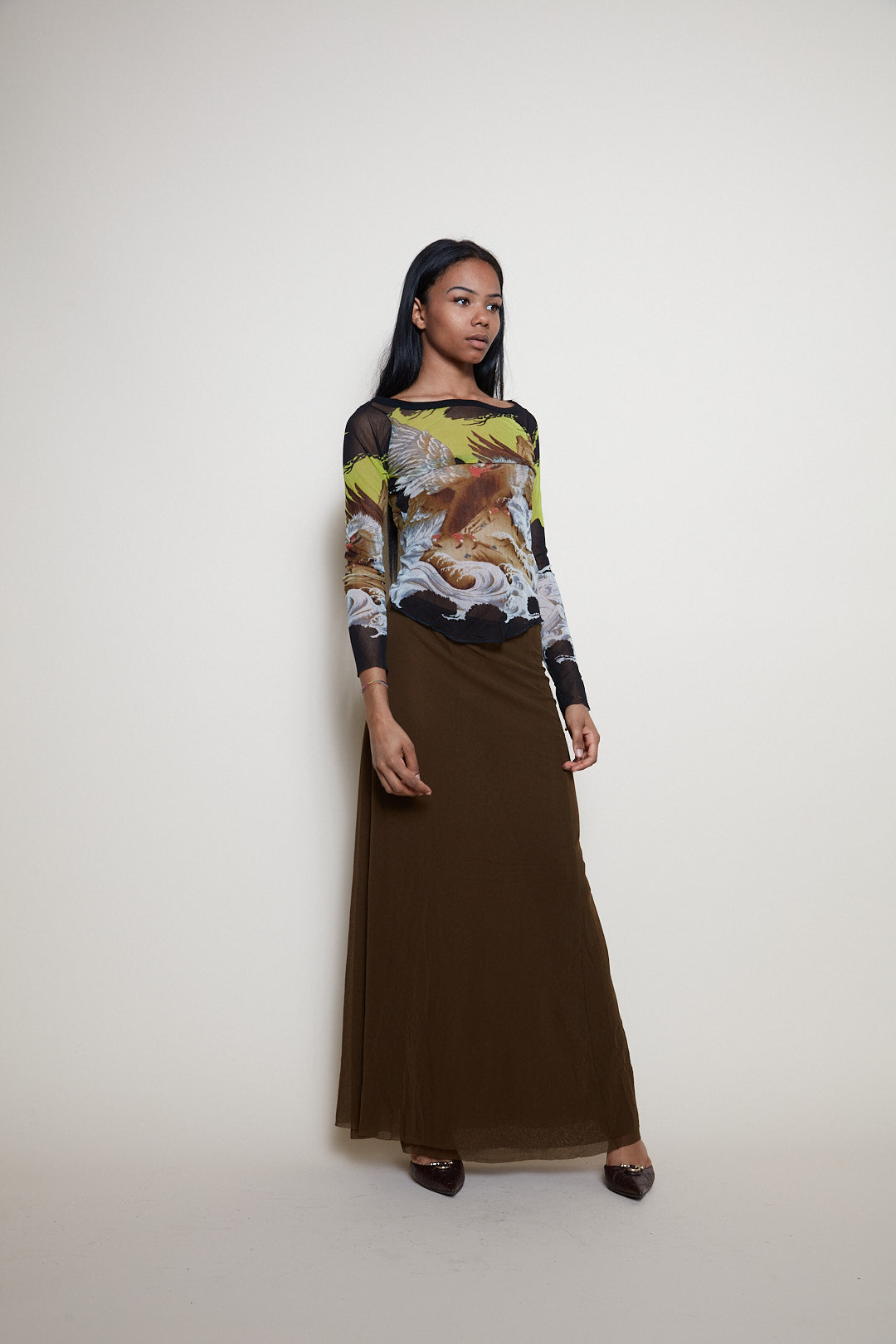 Jean Paul Gaultier maxi skirt