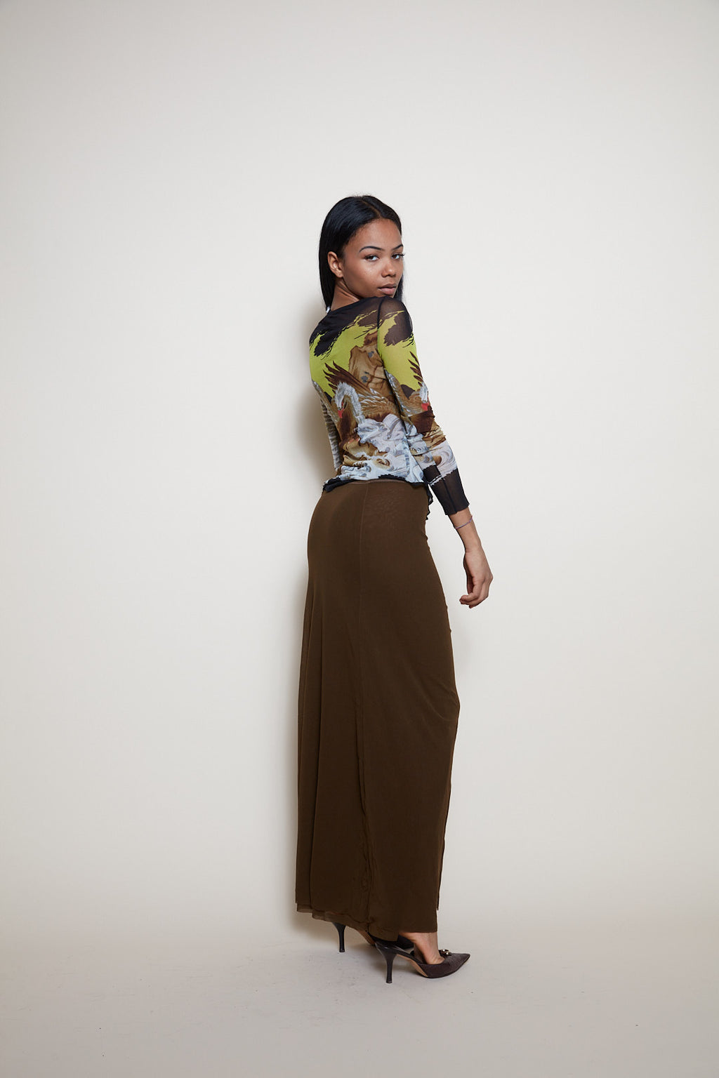 Jean Paul Gaultier maxi skirt