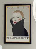Razzia " Paris -Prêt à Porter Féminin" high fashion poster 1981