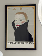 Razzia " Paris -Prêt à Porter Féminin" high fashion poster 1981