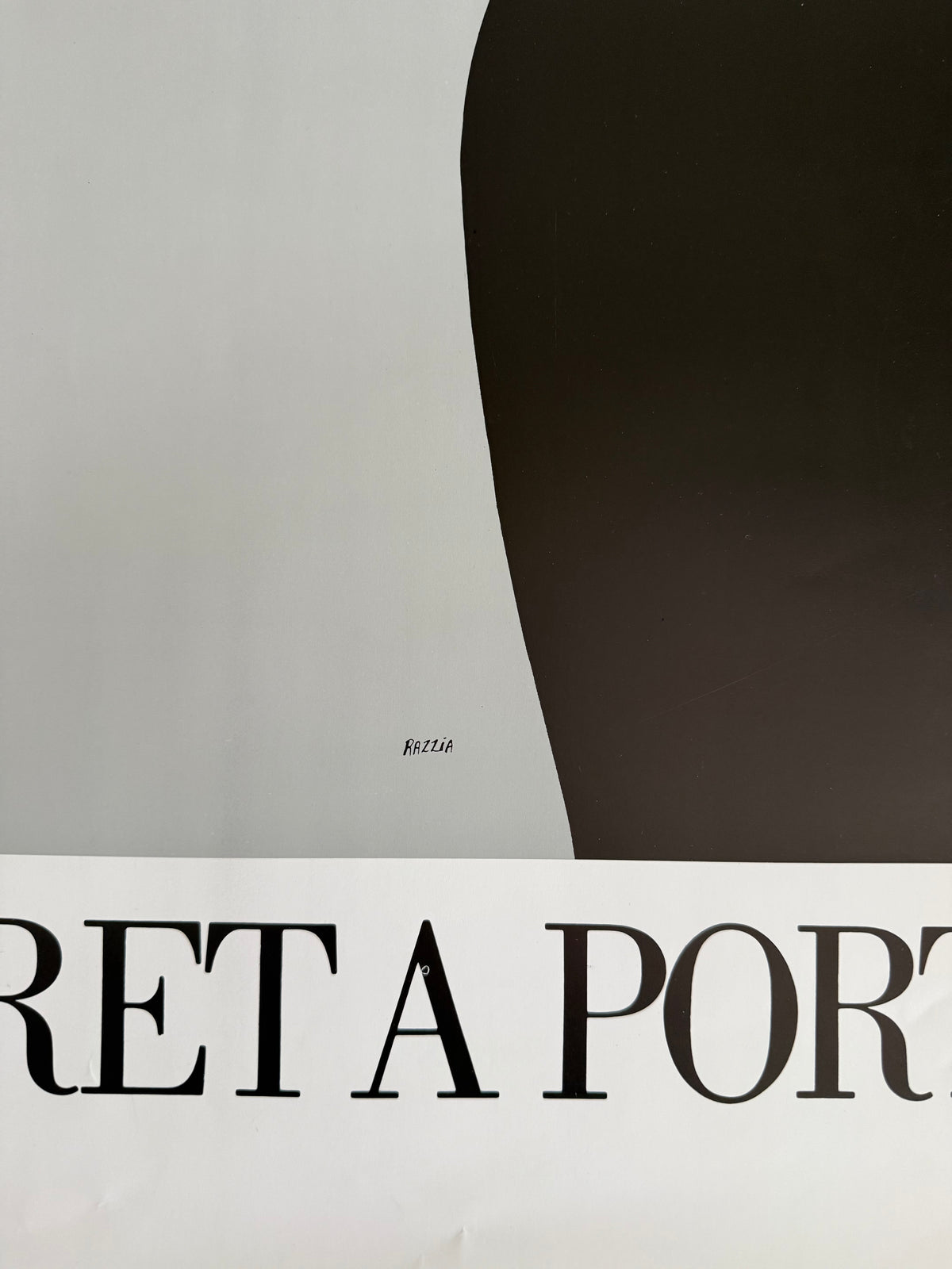 Razzia " Paris -Prêt à Porter Féminin" high fashion poster 1981