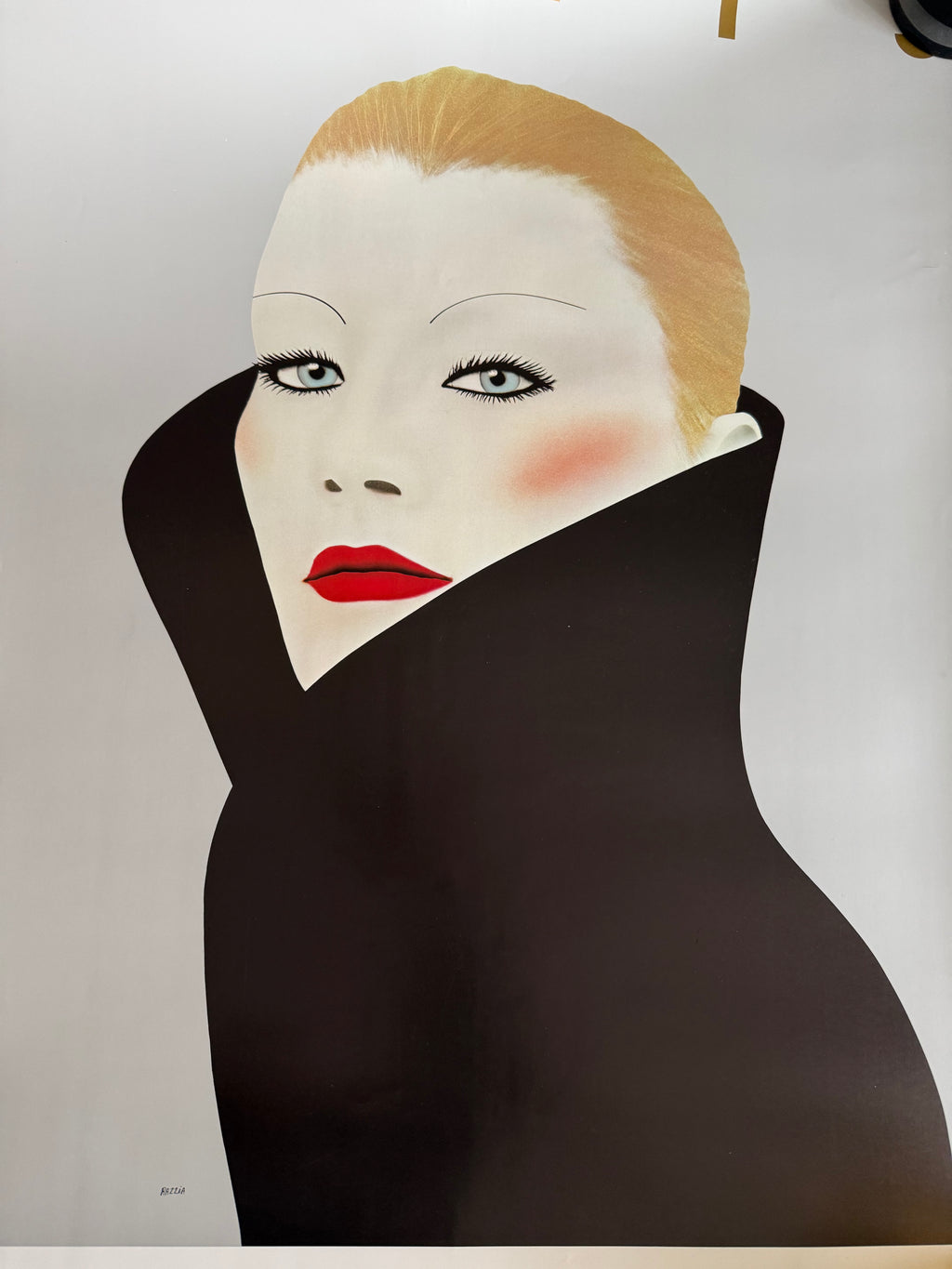 Razzia " Paris -Prêt à Porter Féminin" high fashion poster 1981