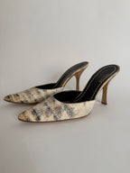 Roberto Cavalli tela mules S/S 2002