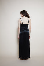 Georges Rech black sequin dress