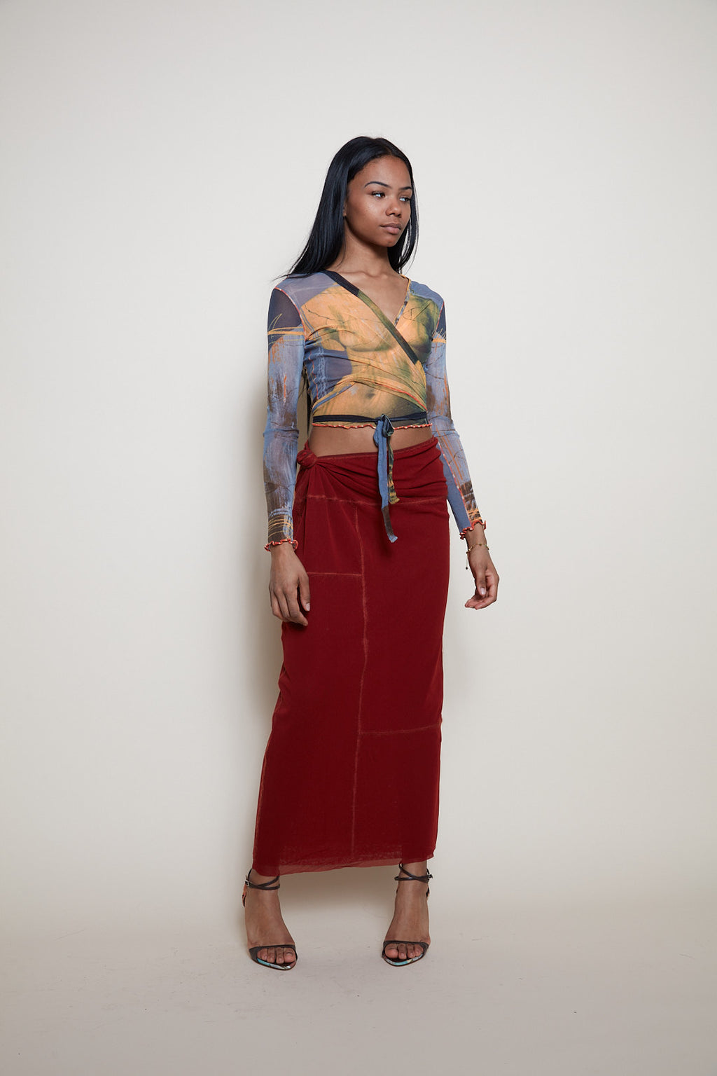Jean Paul Gaultier maxi skirt