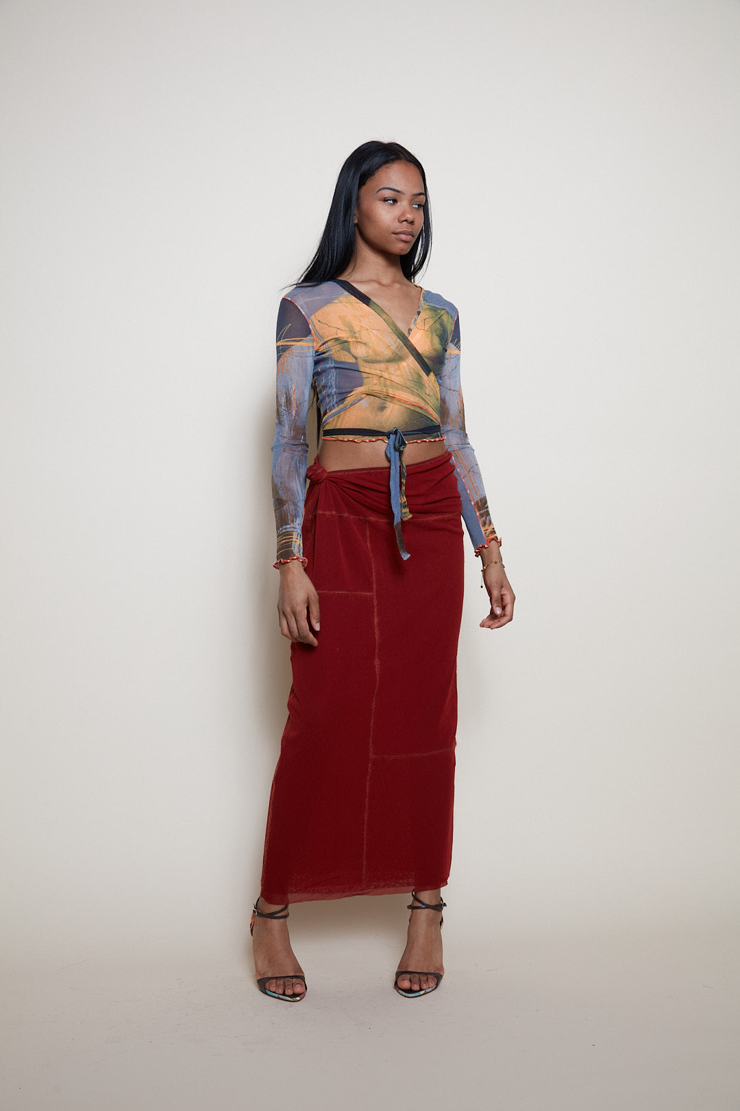 Jean Paul Gaultier maxi skirt
