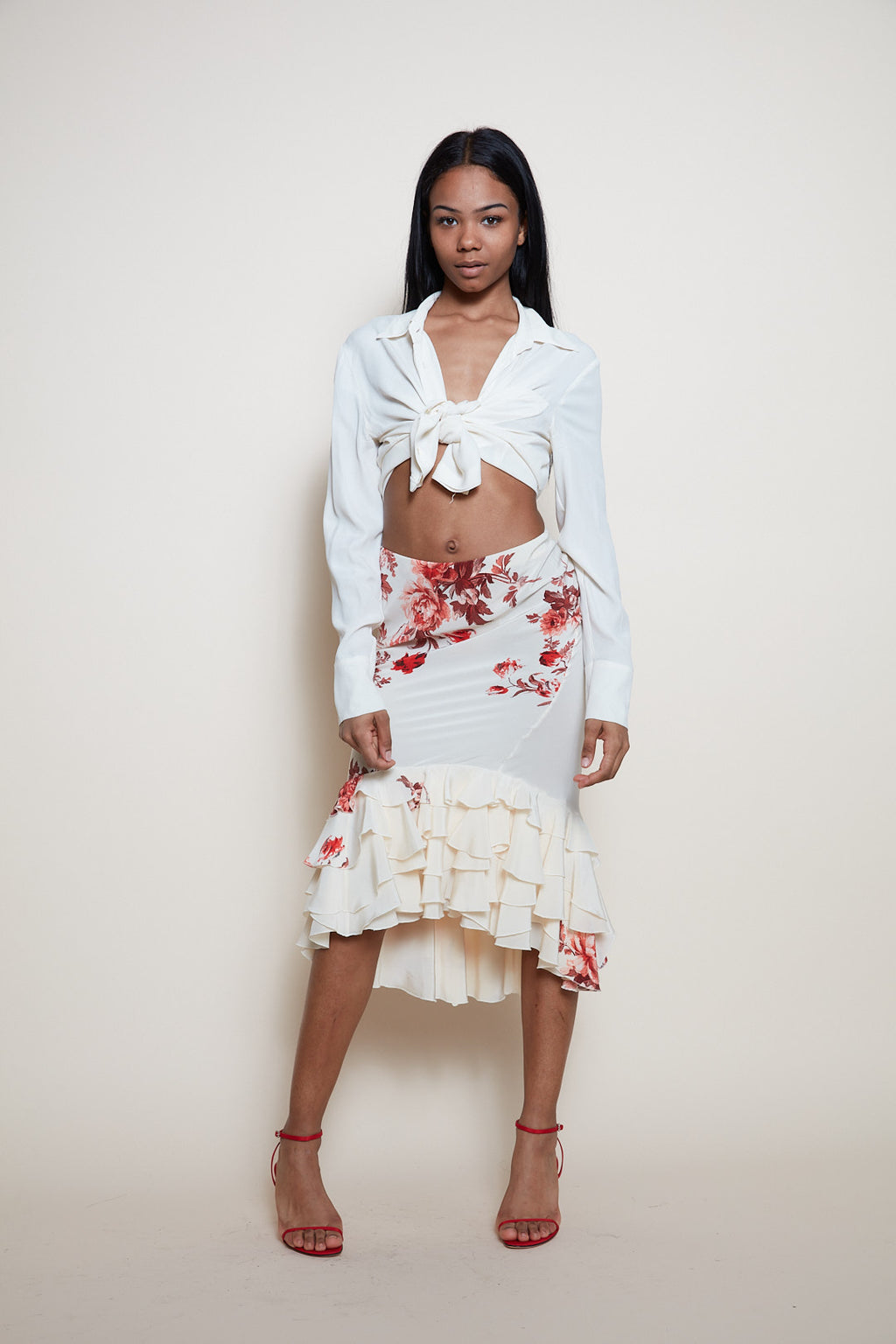 Roberto Cavalli S/S 2002 Runway skirt