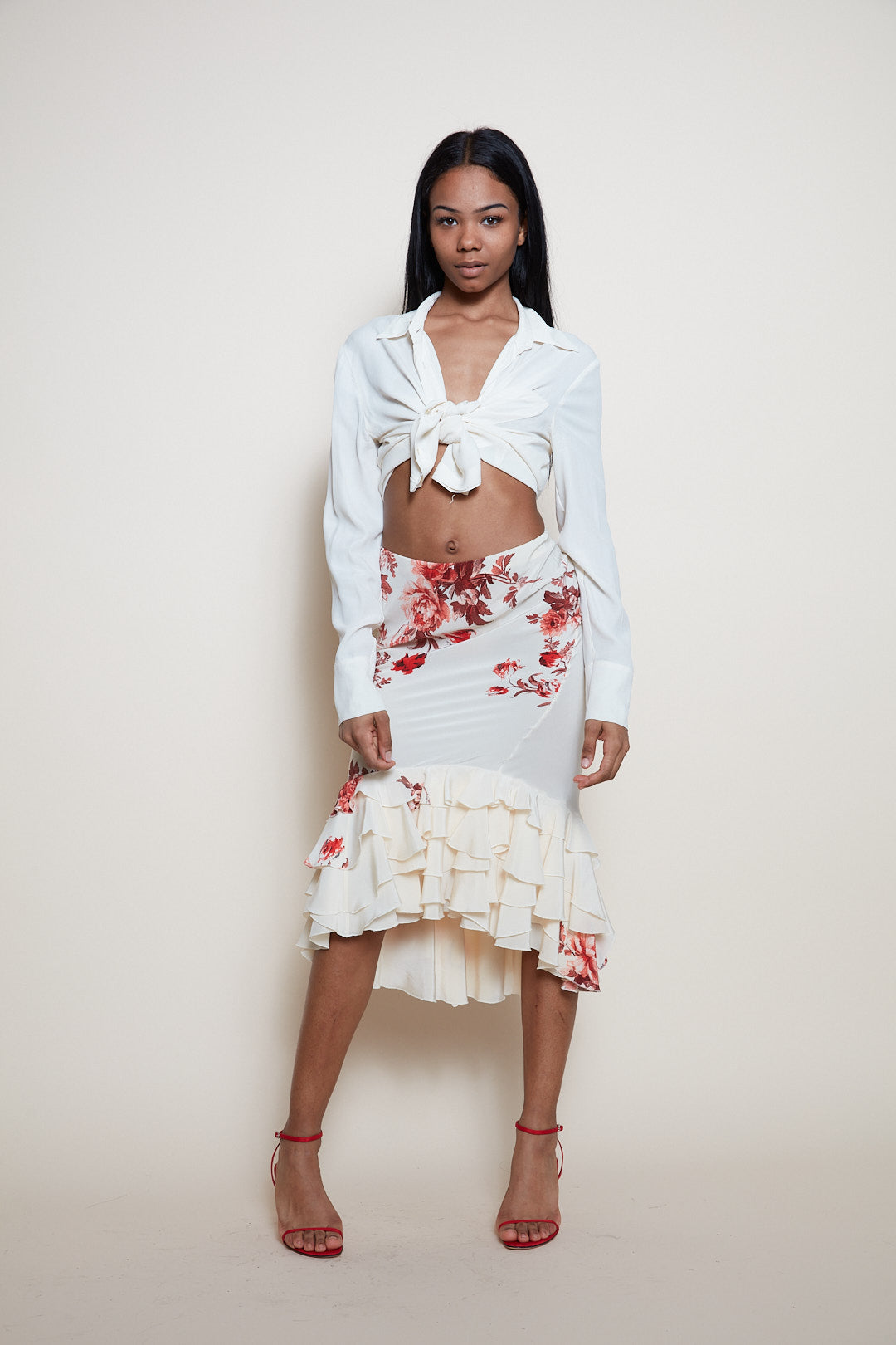 Roberto Cavalli S/S 2002 Runway skirt