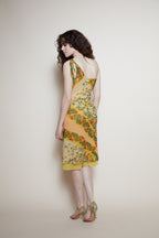 Jean Paul Gaultier midi floral dress