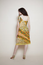 Jean Paul Gaultier midi floral dress