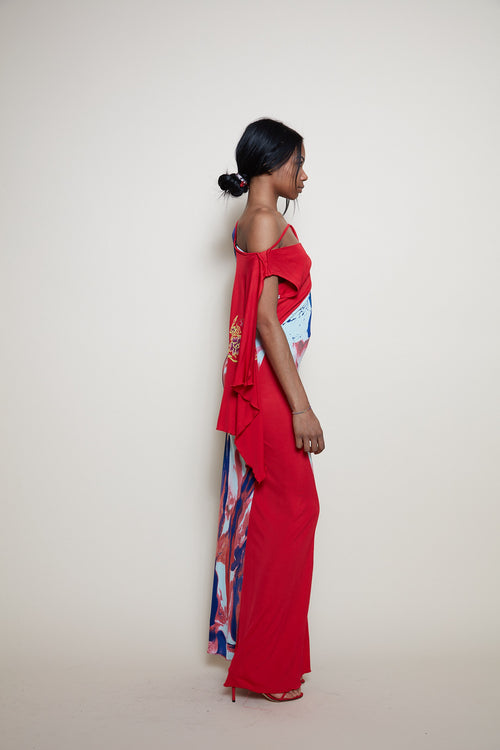 Christian Lacroix 90s maxi dress