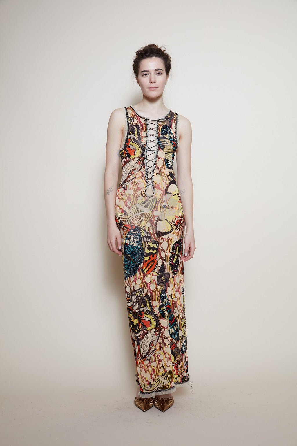 Jean Paul Gaultier S/S 2003 Set butterflies