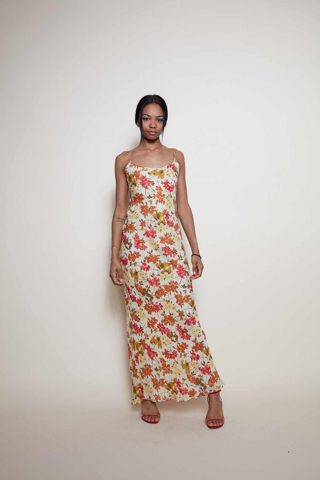 Byblos floral silk dress