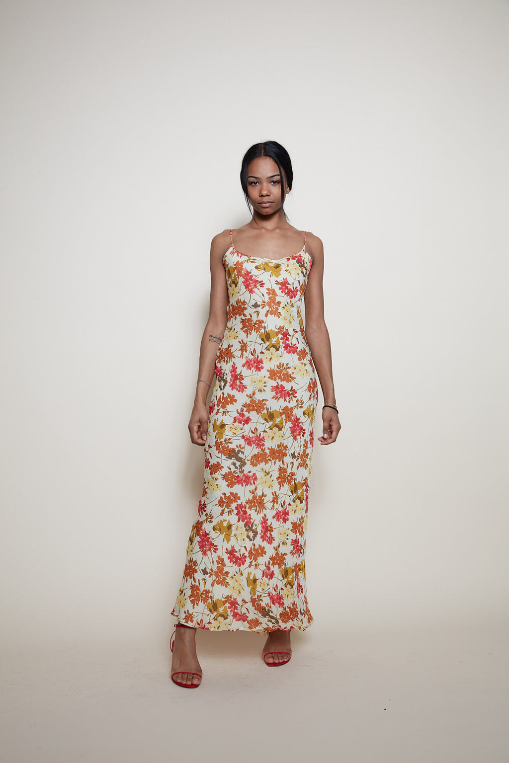 Byblos floral silk dress