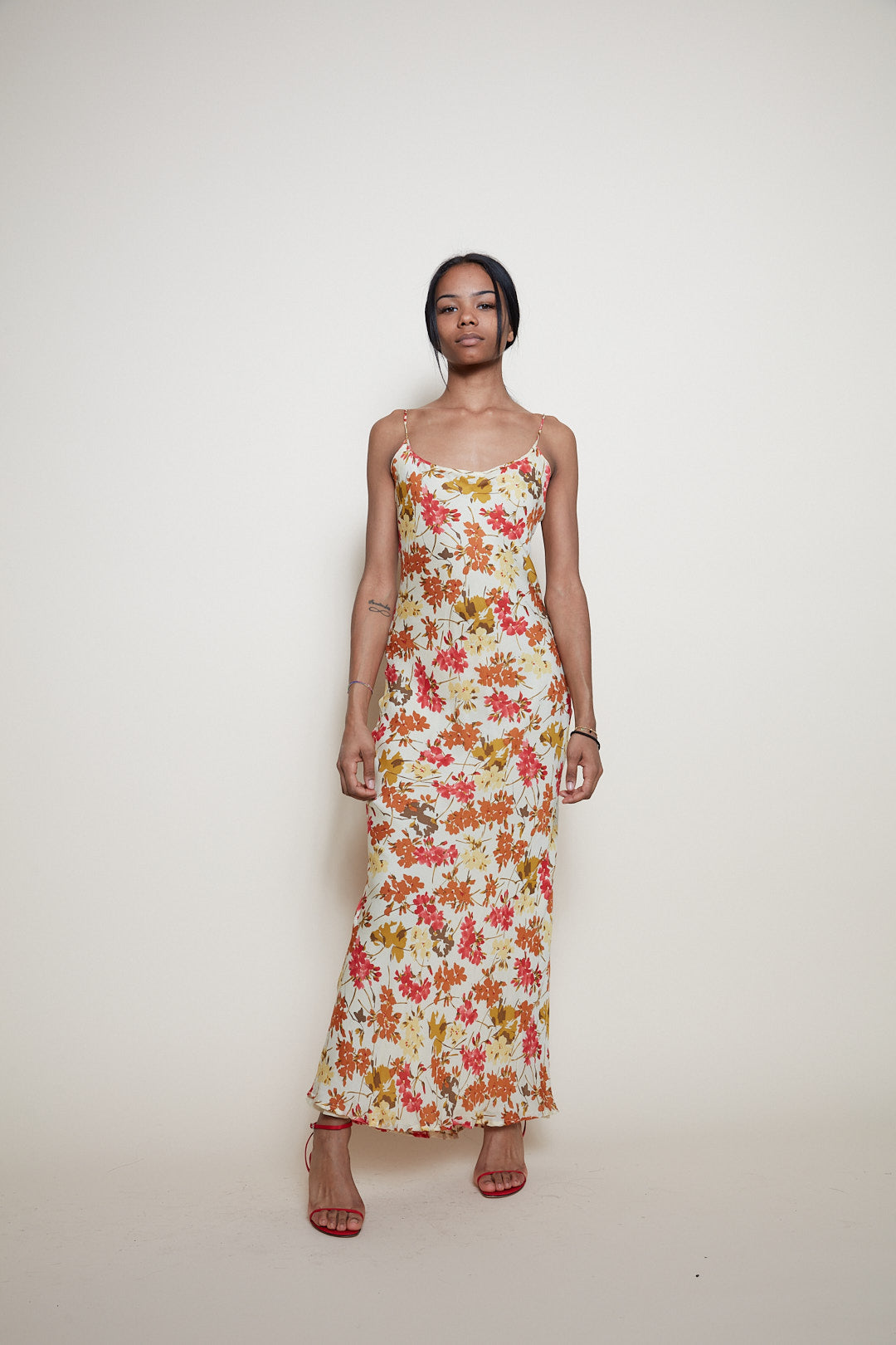 Byblos floral silk dress