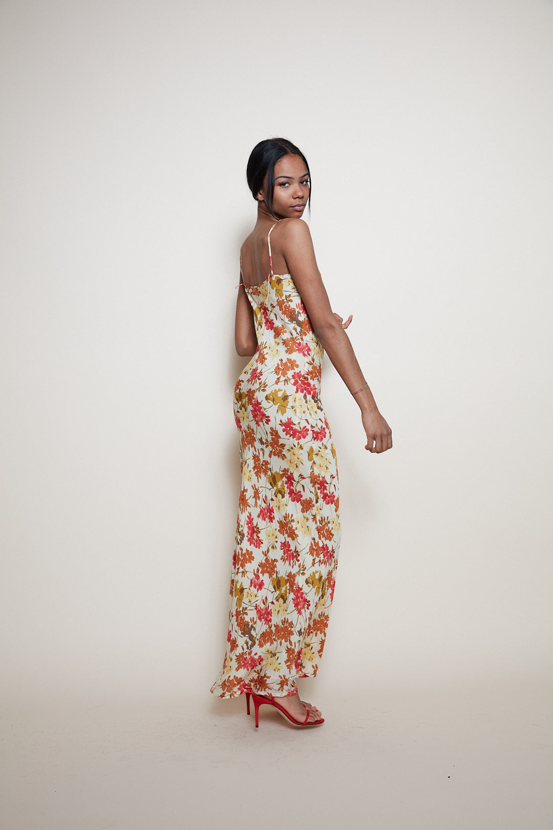 Byblos floral silk dress