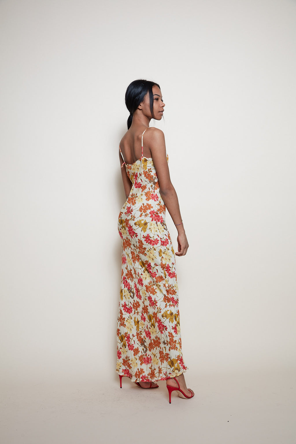 Byblos floral silk dress