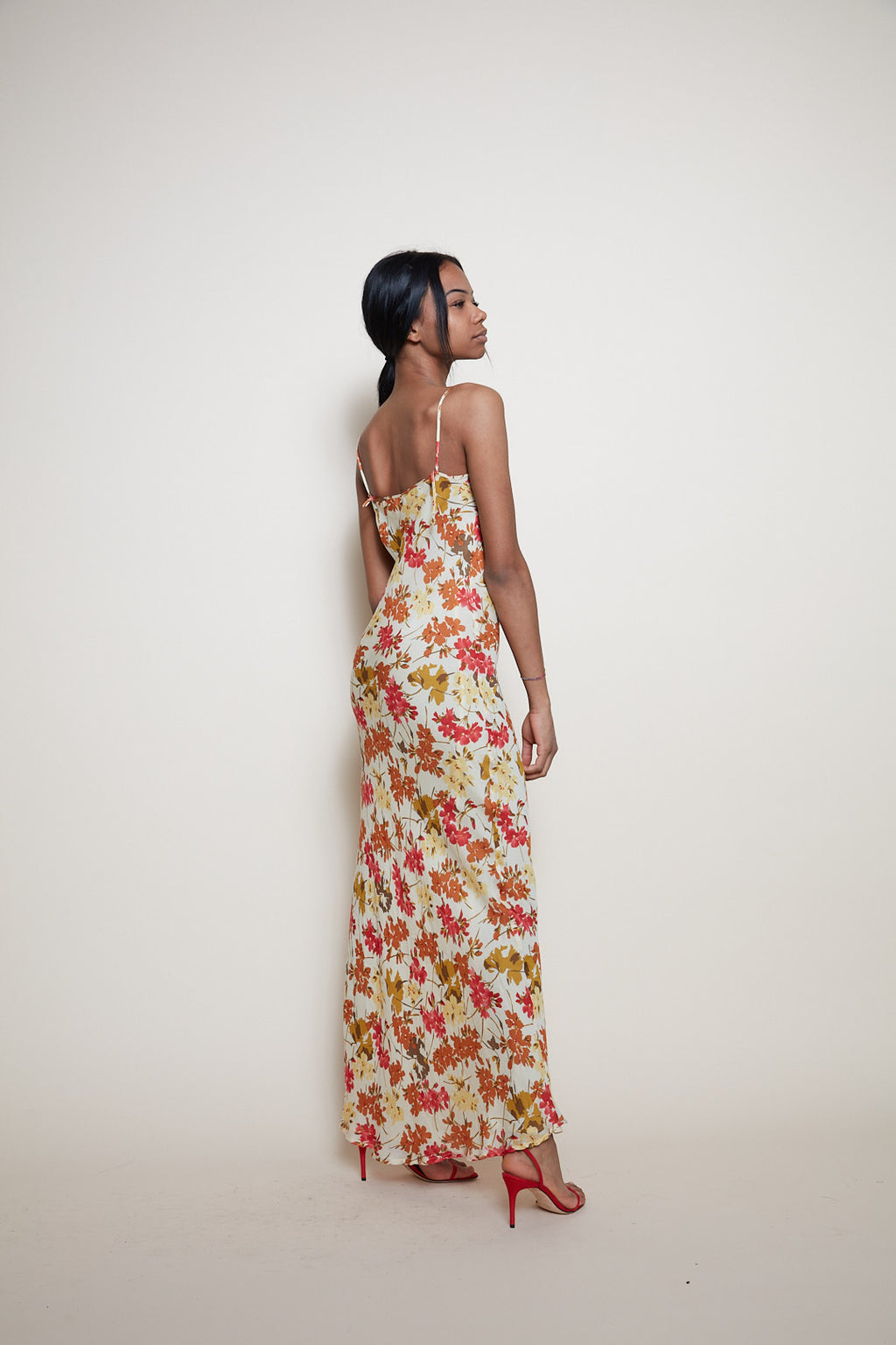 Byblos floral silk dress