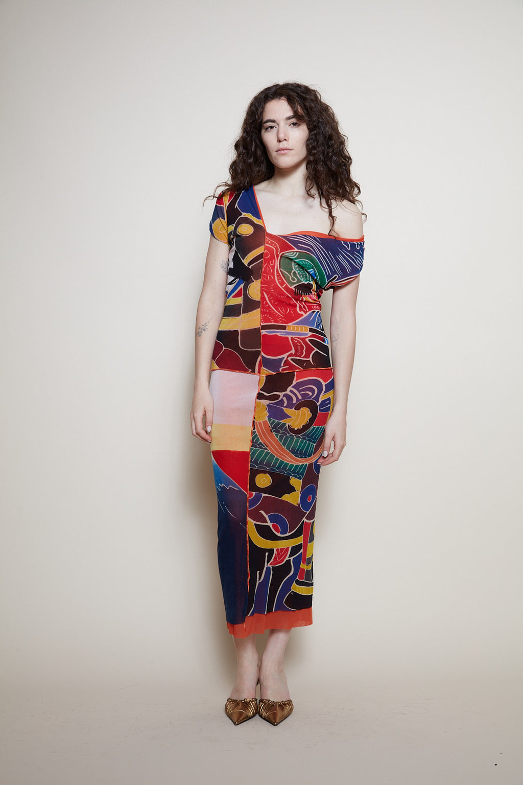 Jean Paul Gaultier S/S 1999 maxi dress