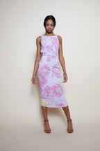 Gianfranco Ferré S/S 2000 floral open back