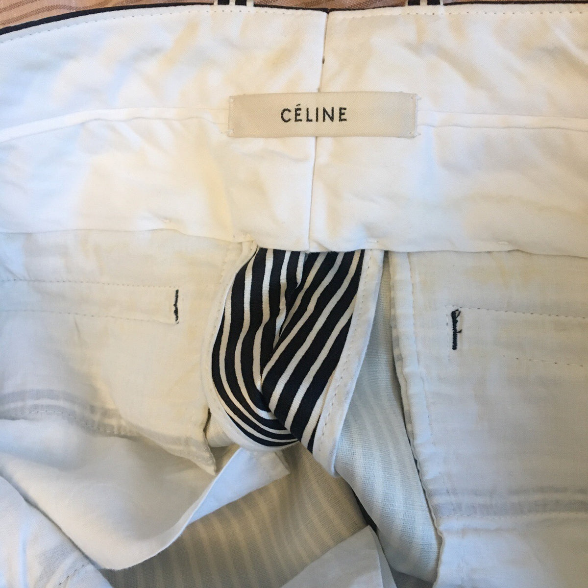 Celine stripped pants