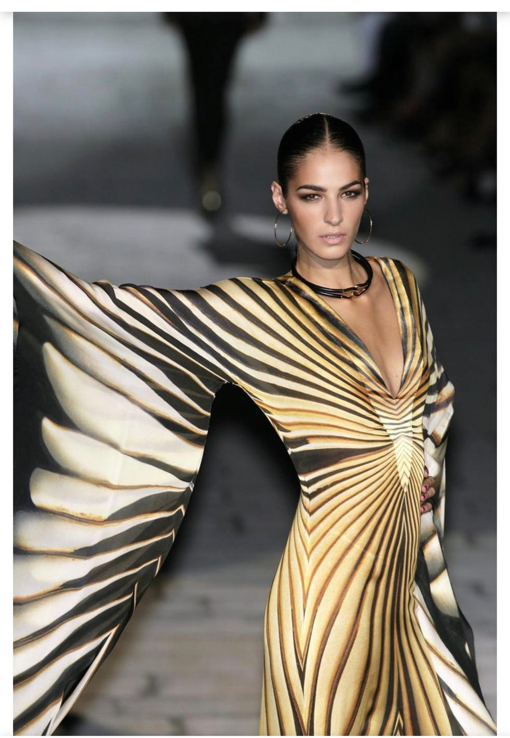 Roberto Cavalli S/S 2007 mini dress Runway