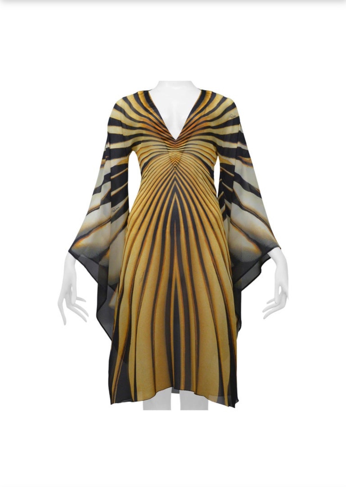 Roberto Cavalli S/S 2007 mini dress Runway