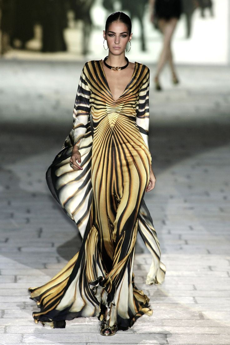 Roberto Cavalli S/S 2007 mini dress Runway