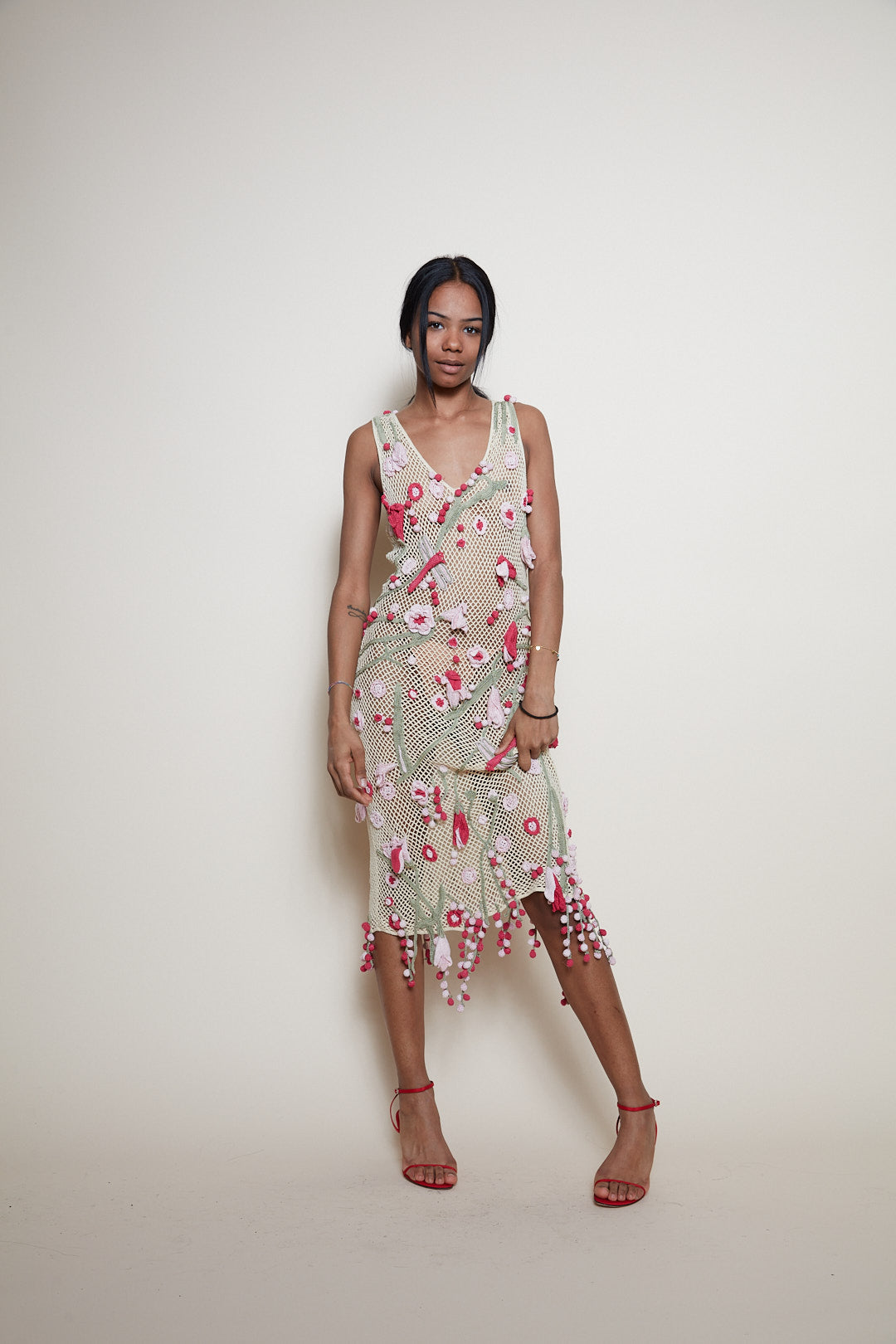 Moschino Cheap And Chic crochet dress