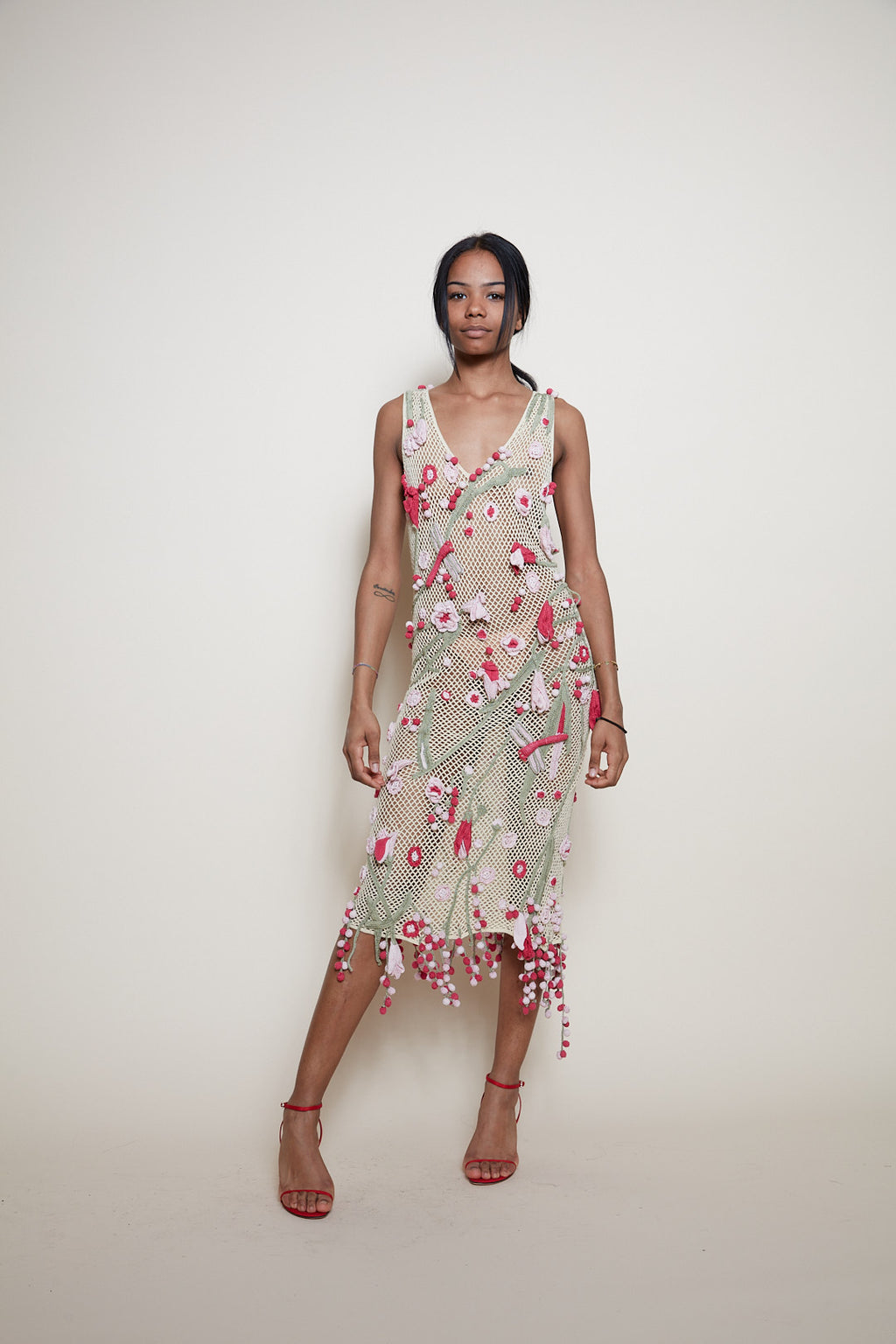 Moschino Cheap And Chic crochet dress