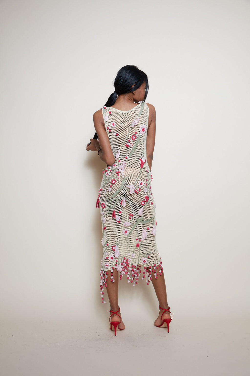 Moschino Cheap And Chic crochet dress