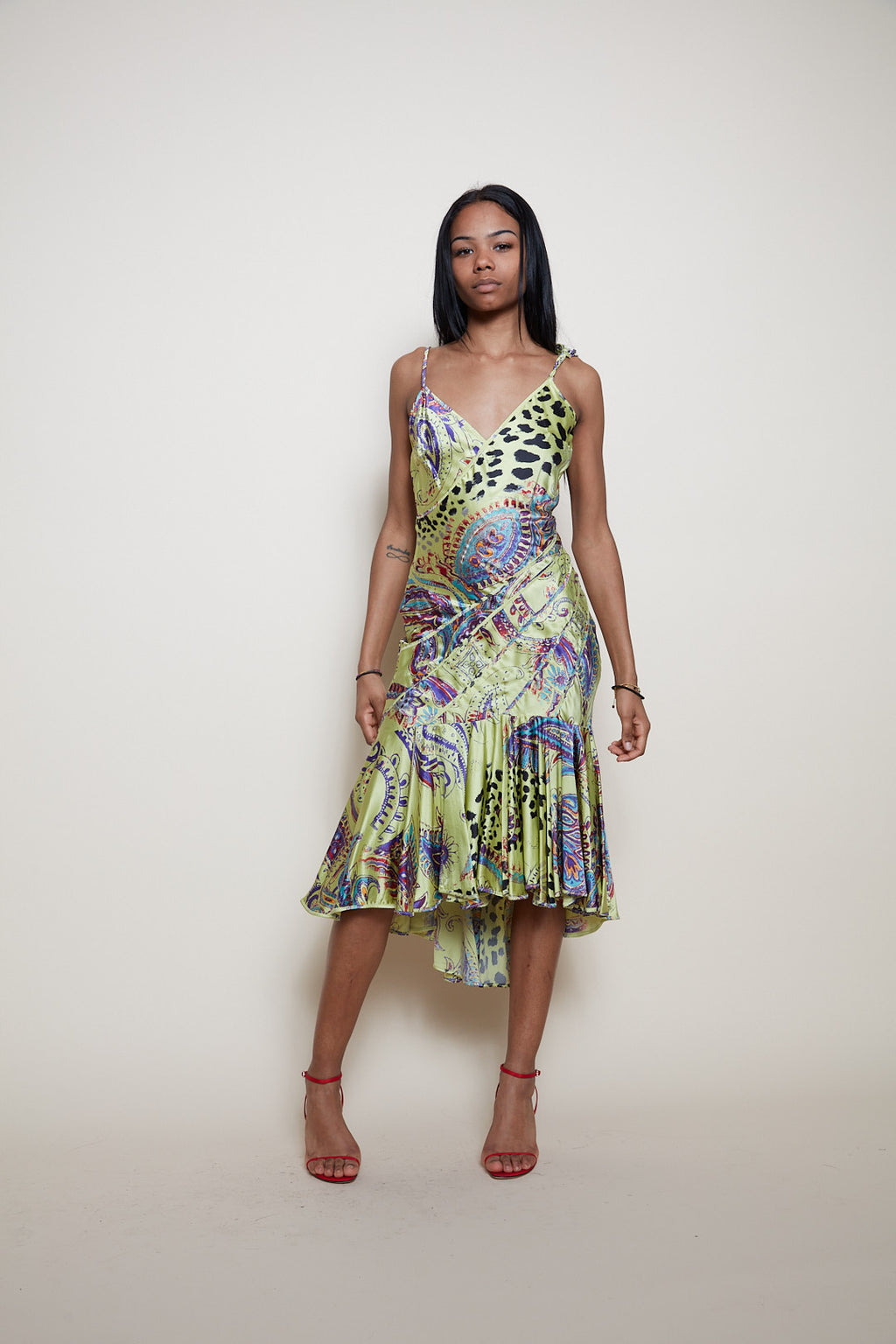Just Cavalli S/S 2004 silk dress