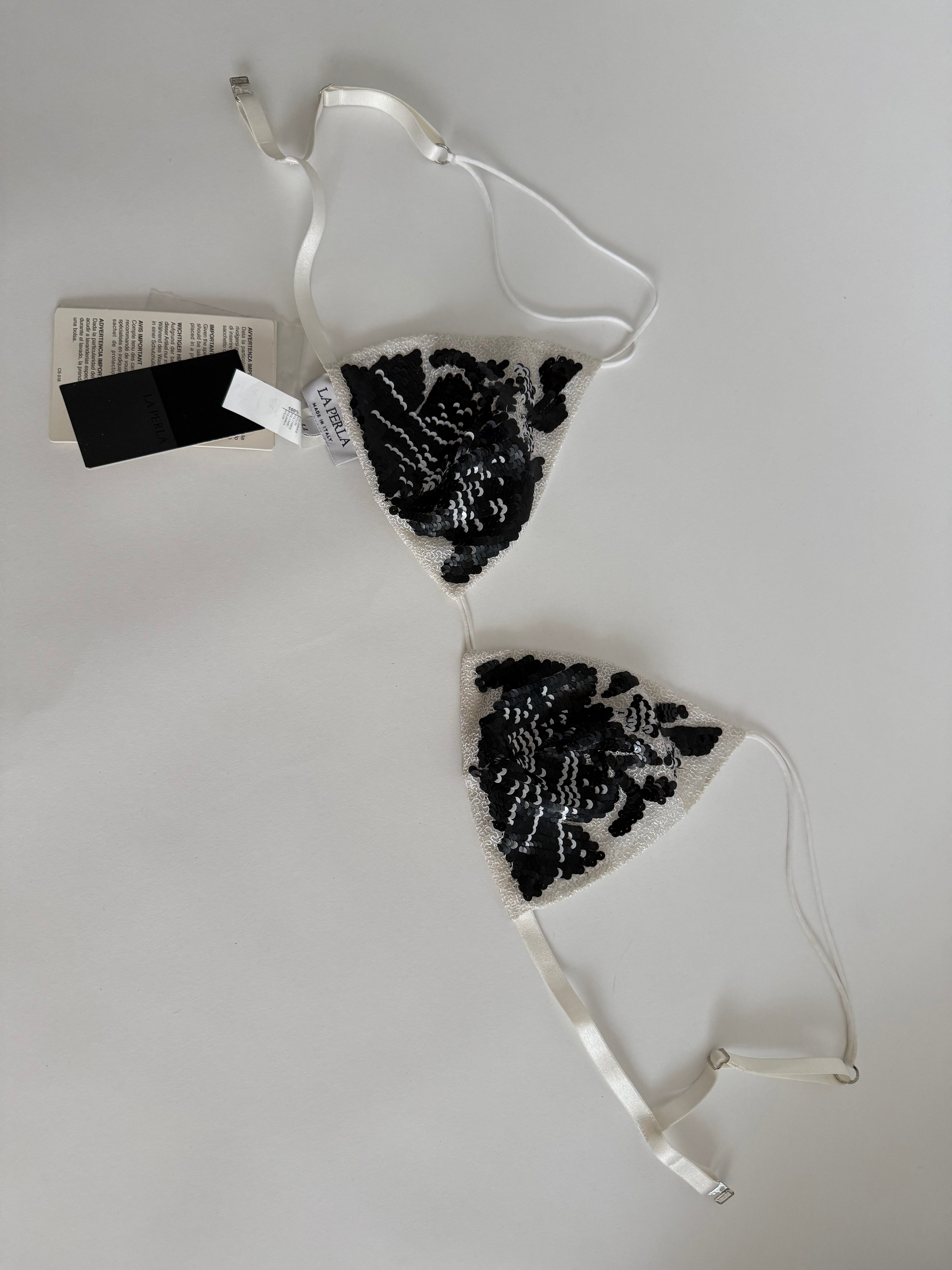 La Perla bra top sequin
