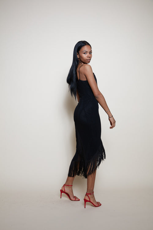 Class Cavalli 90s midi dress