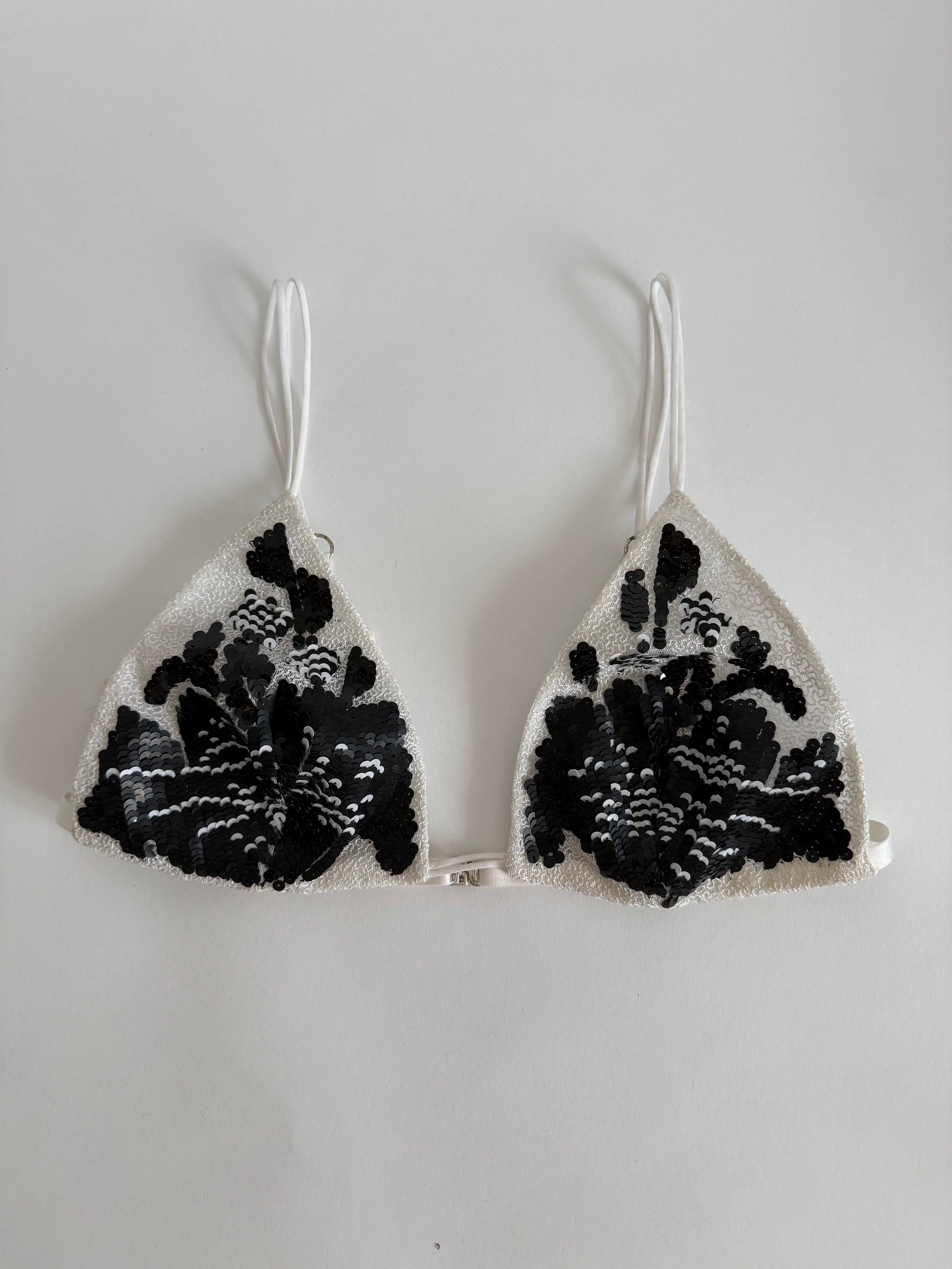 La Perla bra top sequin