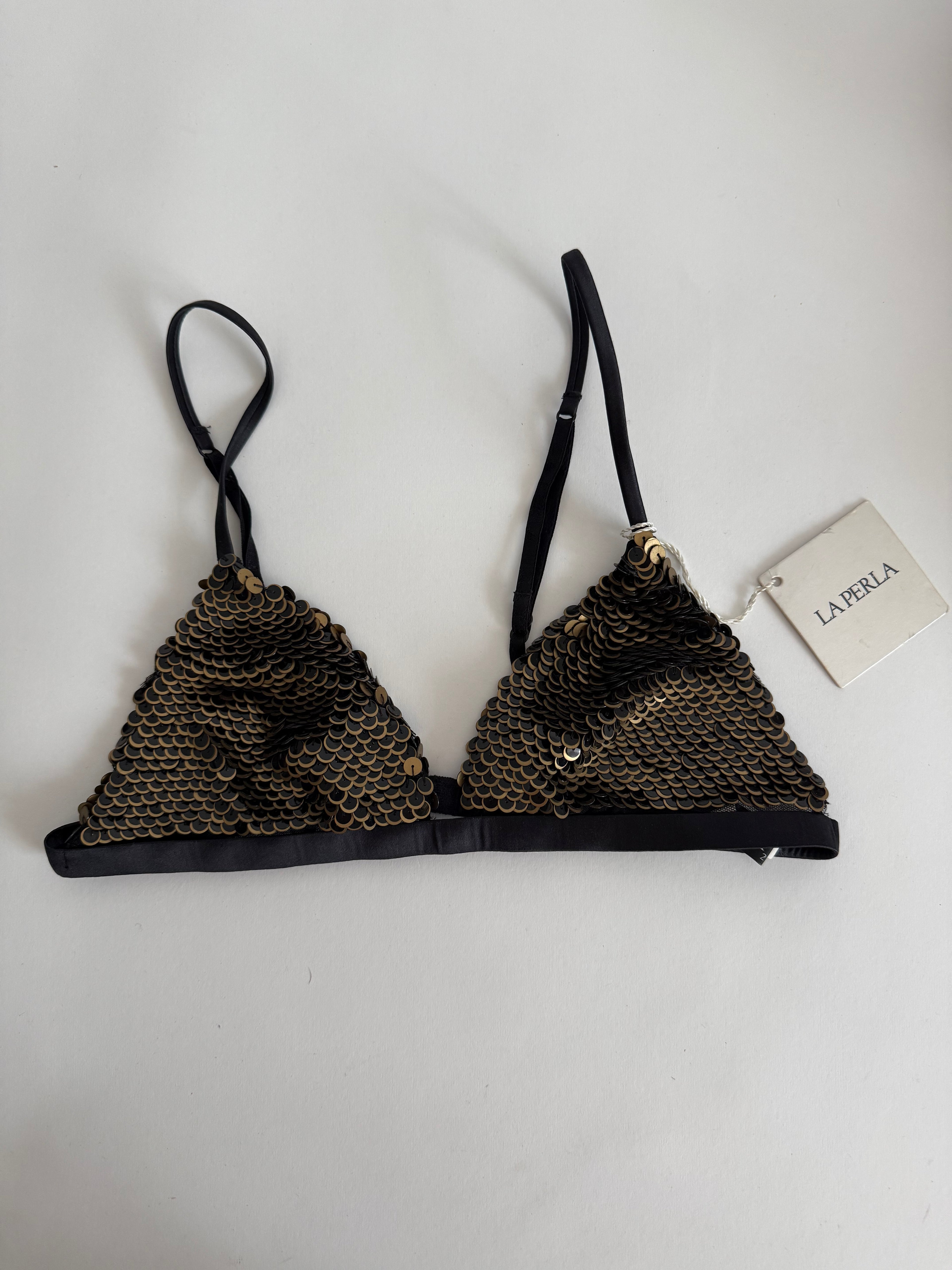 La Perla bra sequin top