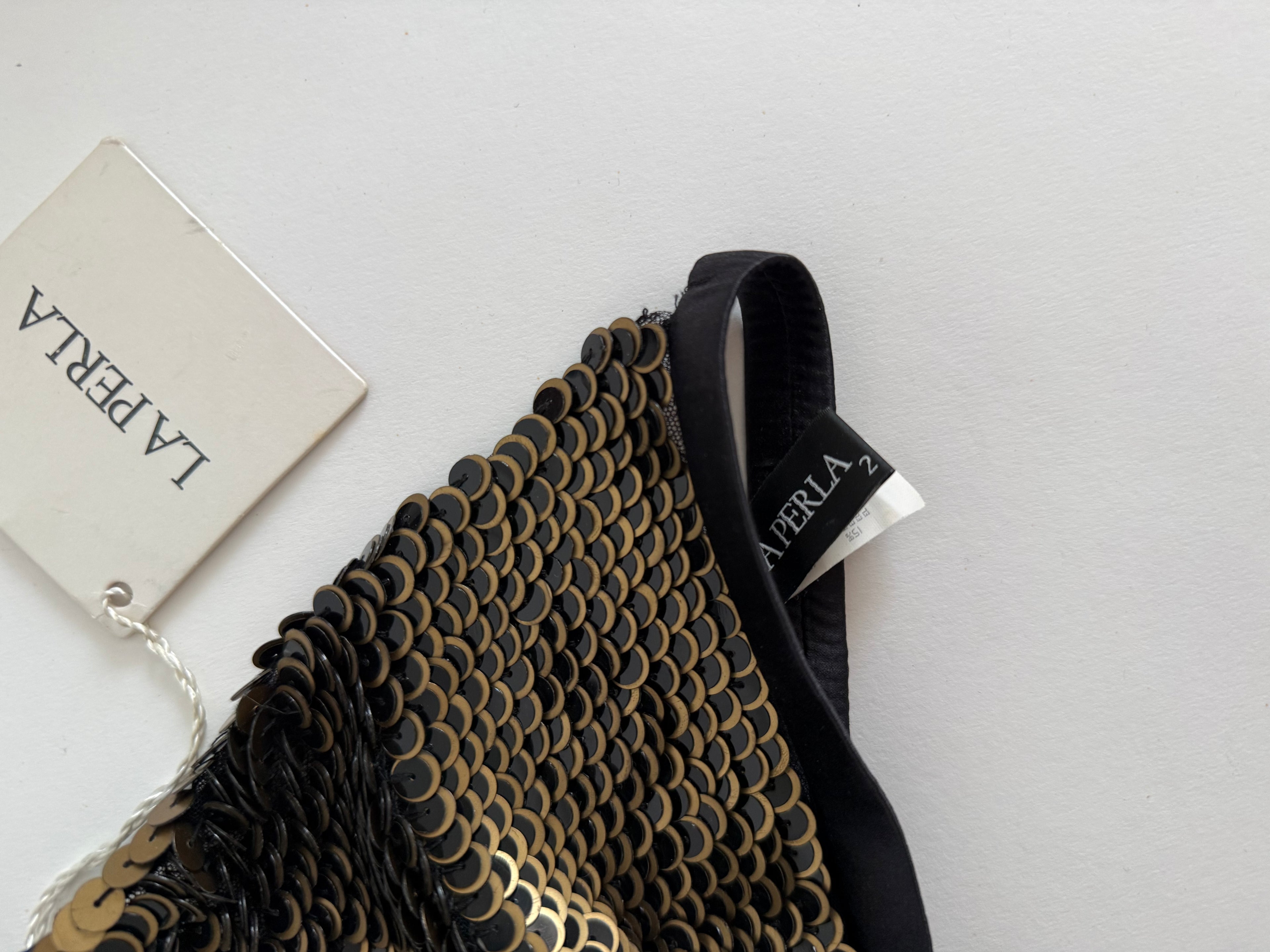 La Perla bra sequin top