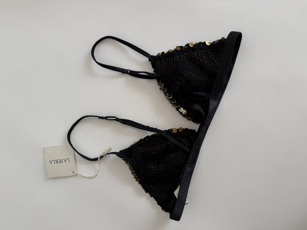La Perla bra sequin top