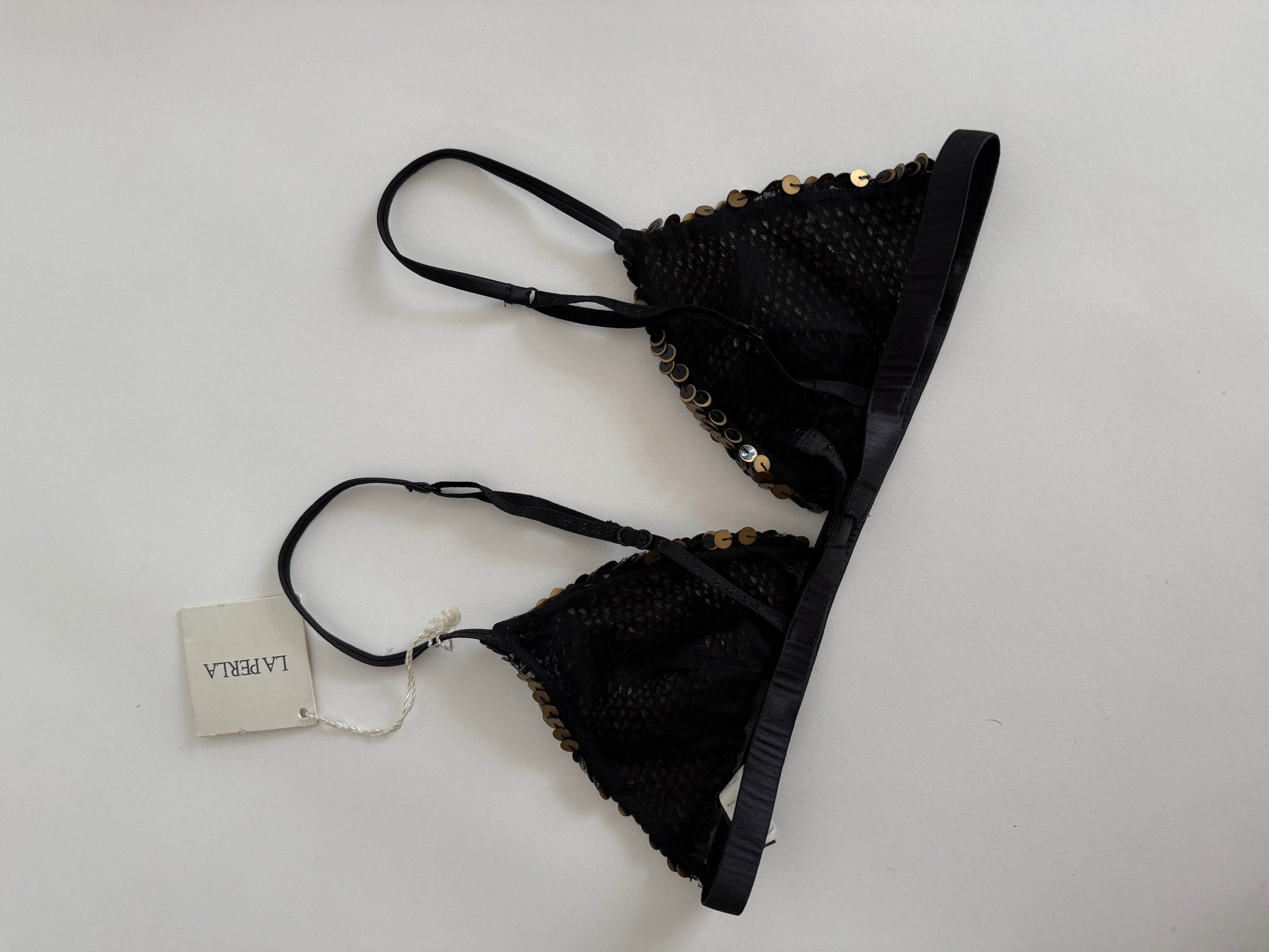 La Perla bra sequin top