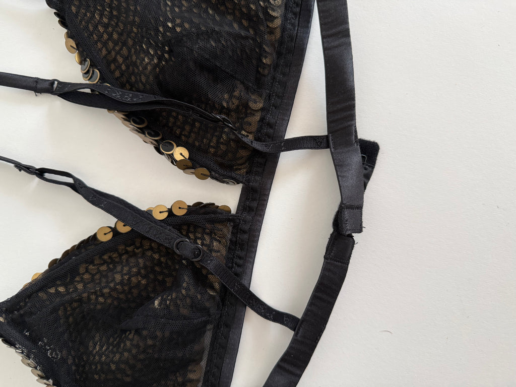 La Perla bra sequin top
