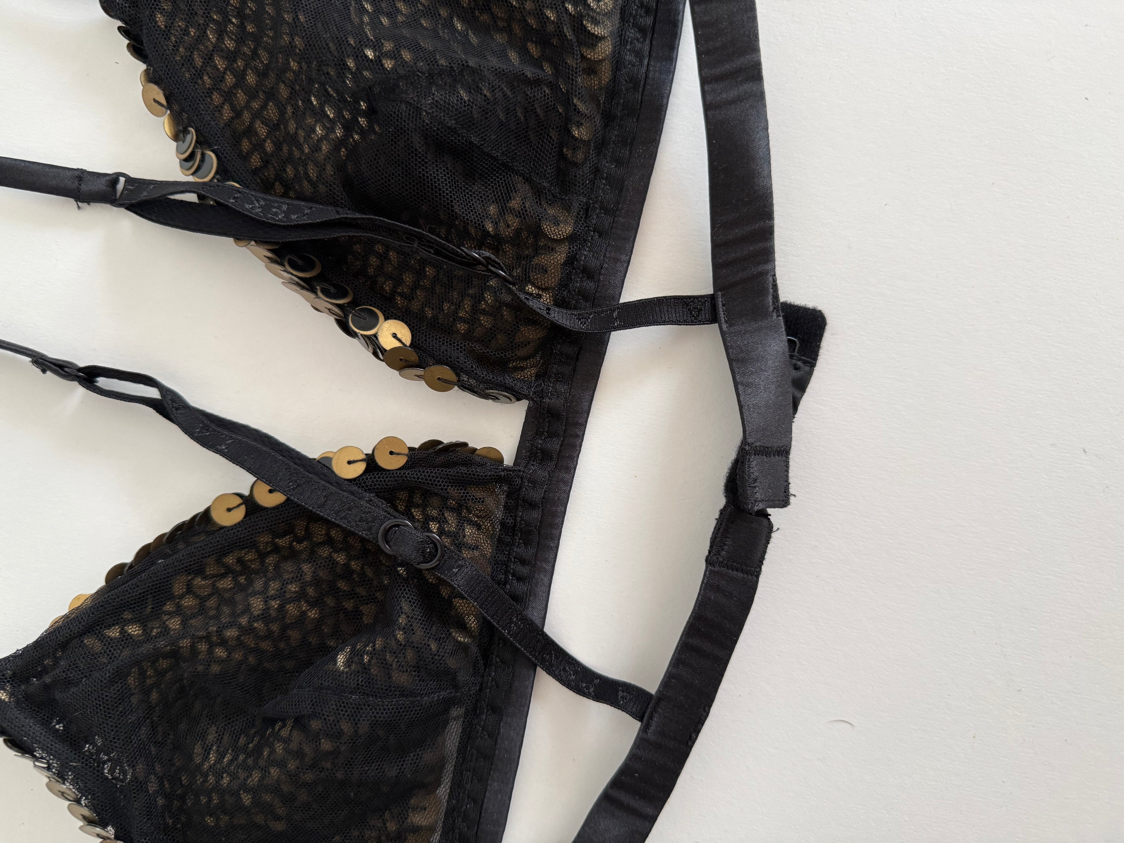 La Perla bra sequin top